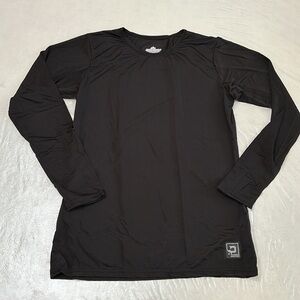 PolarMax (1.0) TRAVEL WEIGHT BASELAYER CREW- Black